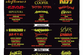 Slayer, Motorhead i Fields of the Nephilim na Hellfest 2010