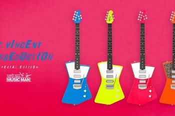 Limitowane modele Music Man St. Vincent Masseduction