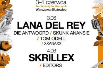 Lana Del Rey i Skrillex headlinerami Orange Warsaw Festival 2016