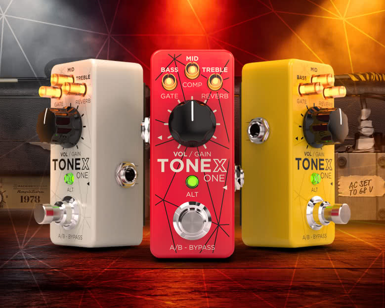 IK Multimedia prezentuje TONEX ONE Brown Sound Limited Edition - kultowe brzmienie Eddiego Van Halena zamknięte w kieszonkowym stompboxie z technologią AI