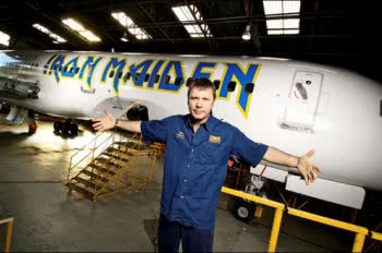 'Ed Force One' - odświeżony samolot Iron Maiden