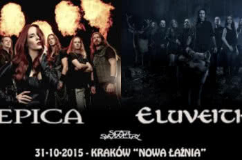 Epica i Eluveitie na koncercie w Polsce