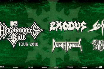 Death Angel zaprasza na MTV Headbanger’s Ball Tour 2018