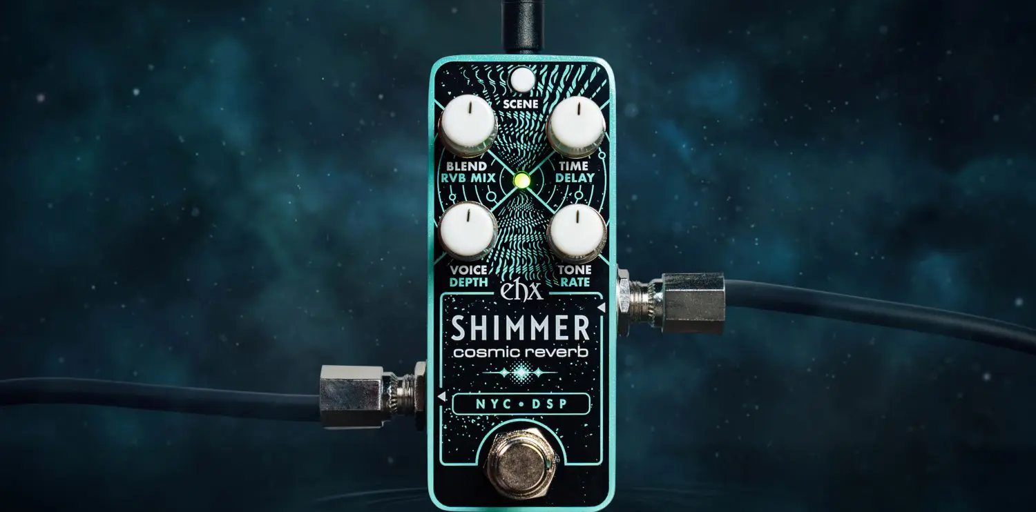 Nowy Pico Shimmer od EHX oferuje trzy oblicza kosmicznego pogłosu