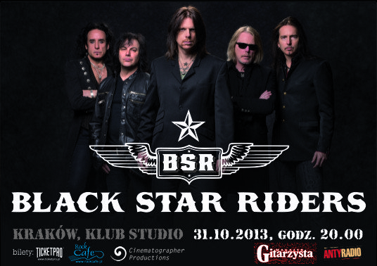 Black Star Riders na jedynym koncercie w Polsce