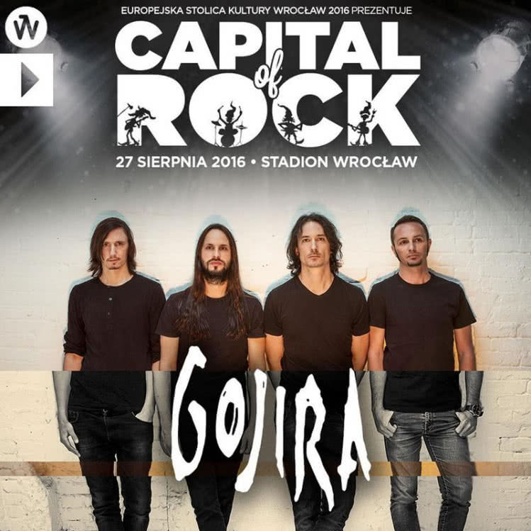 Capital of Rock: Gojira zamiast Bullet for My Valentine