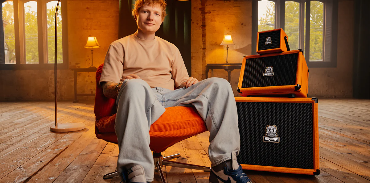 Orange Amplification i Ed Sheeran prezentują serię wzmacniaczy akustycznych Sheeran Looper X Orange