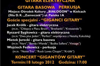 Muzyczna Kuźnia - Warsztaty Muzyczne Kielce 2012