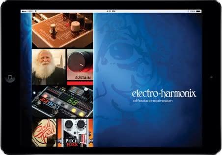 Aplikacja mobilna Electro-Harmonix dla Apple i Androida