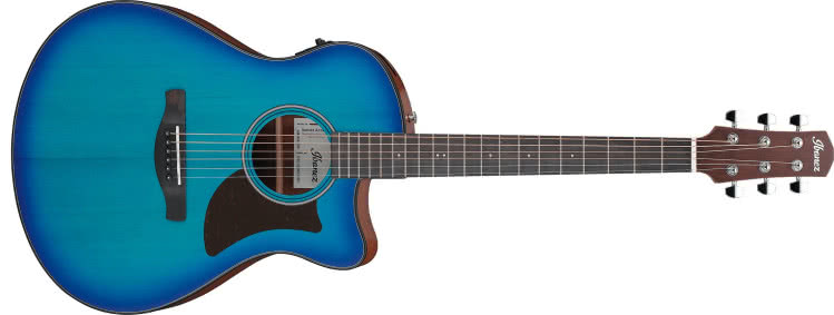 Ibanez AAM50CE Sapphire Blue Burst – nowy kolor, ta sama doskonałość