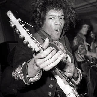 Jimi Hendrix na festiwalu Glastonbury