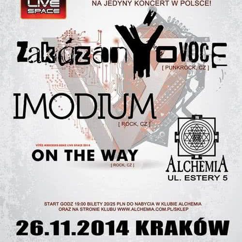 Czeski Rock Night w krakowskiej Alchemii