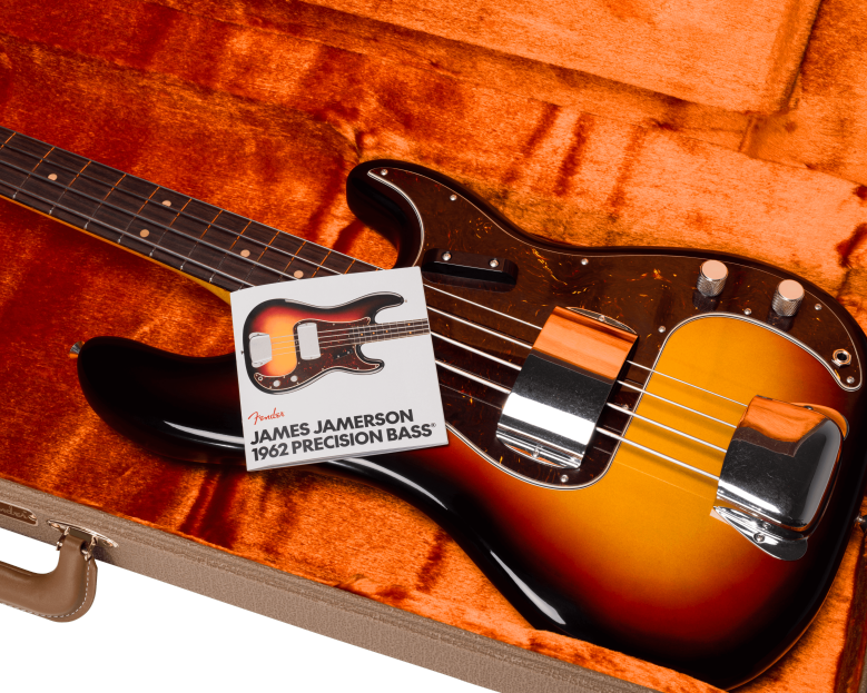 Fender oddaje hołd Jamesowi Jamersonowi. Legendarny Precision Bass z 1962 roku wraca w limitowanej odsłonie