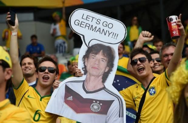 Mick Jagger winny porażki Brazylii