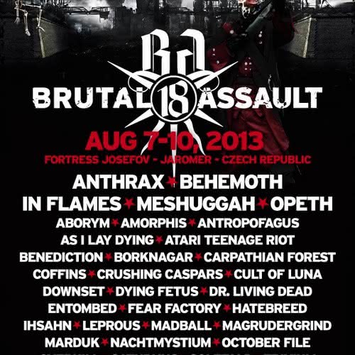Kolejne zespoły na Brutal Assault 2013