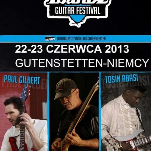 Ibanez Guitar Festival 2013 - wygraj kostki gitarowe