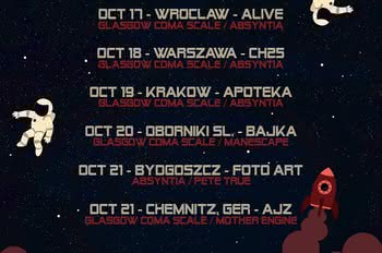 Absyntia i Glasgow Coma Scale ruszają w trasę