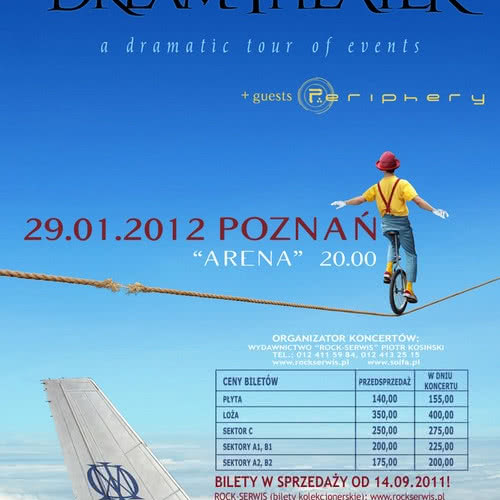 Poznański koncert Dream Theater już w niedzielę