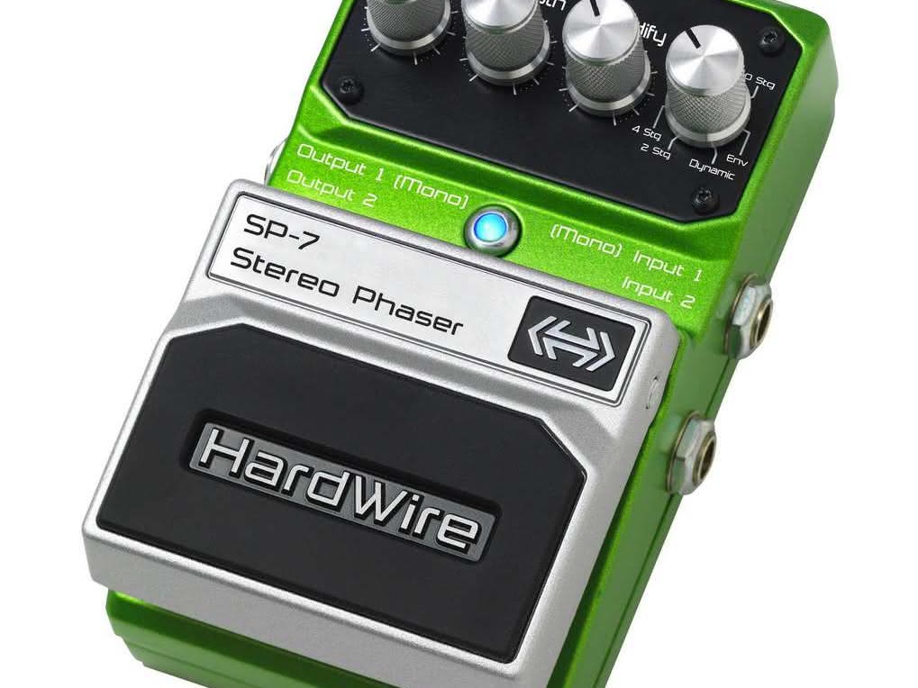 Digitech HardWire SP-7 ステレオフェイザー DIGITECH Hardwire SP-7 Stereo Phaser | Efekty