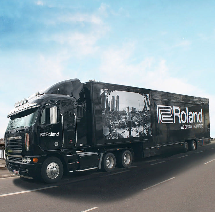 Roland - BOSS Truck w Łodzi