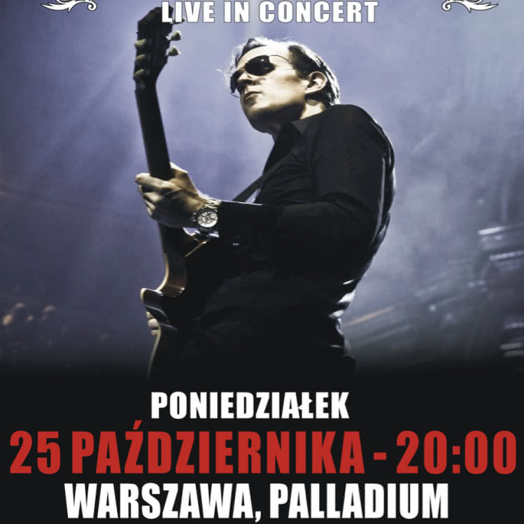 Joe Bonamassa 25 października w warszawskim klubie Palladium!