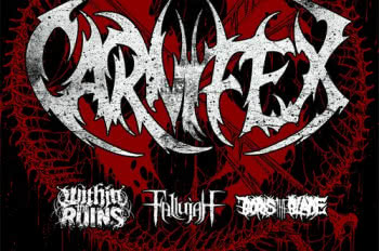 Carnifex na koncercie w Polsce