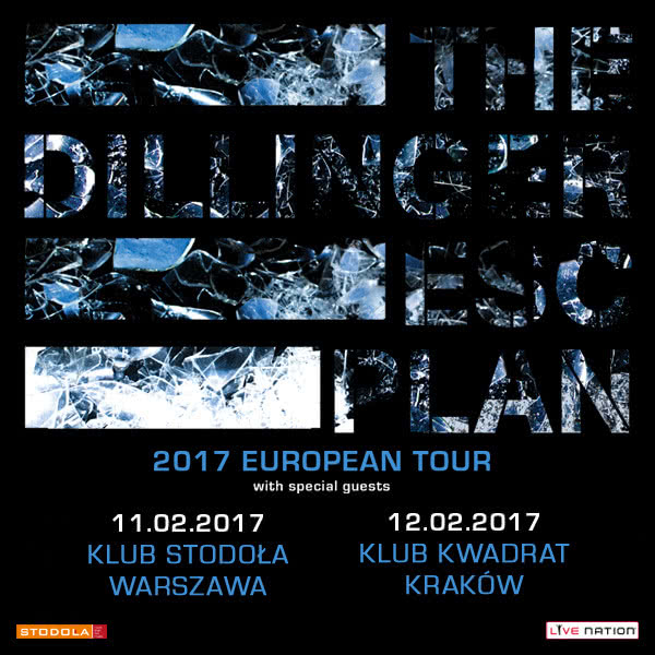 The Dillinger Escape Plan na koncertach w Polsce