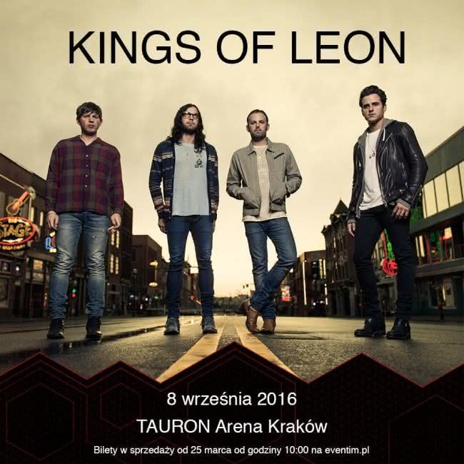 Koncert Kings Of Leon - akcja fanów i informacje organizacyjne
