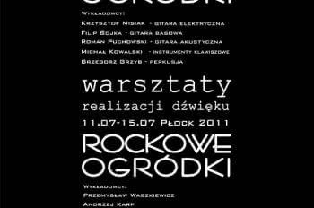 "Muzyczne relacje i połączenia" w ramach Festiwalu Rockowe Ogródki