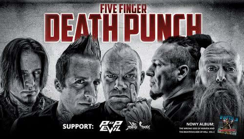 Wygraj bilet na koncert Five Finger Death Punch