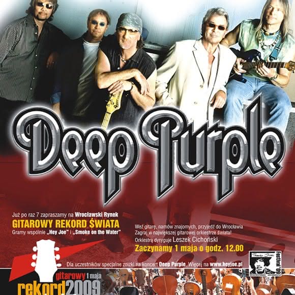 Deep Purple i bicie rekordu świata już za dwa tygodnie