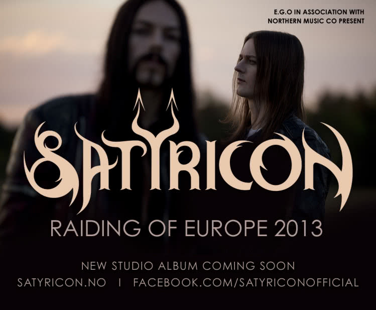 Satyricon - norweska gwiazda black metalu na jedynym koncercie w Polsce