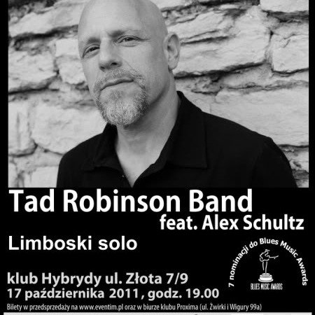 Tad Robinson Band w Polsce - konkurs
