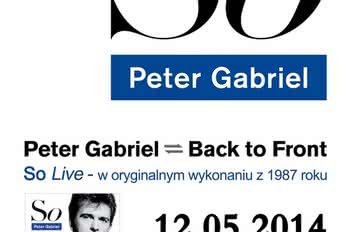 Peter Gabriel w Polsce!