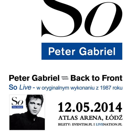 Peter Gabriel w Polsce!