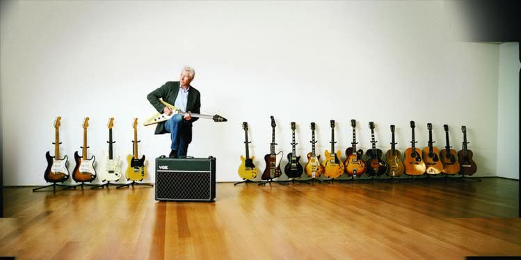 Richard Gere uszczupla kolekcję gitar