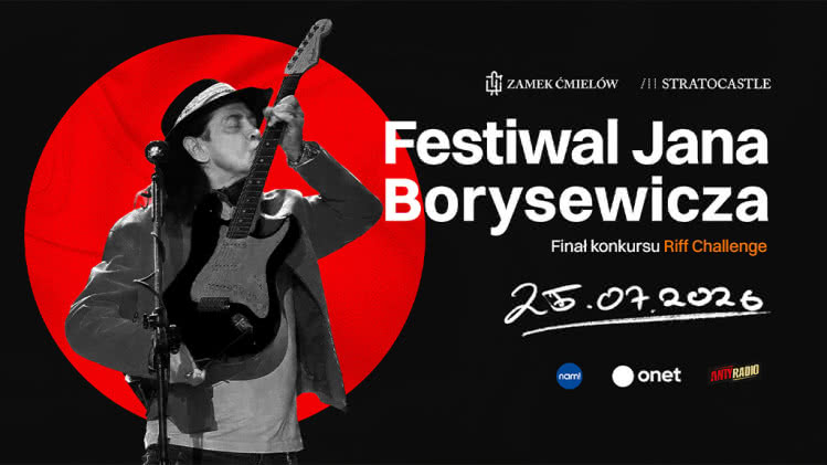 Jan Borysewicz zaprasza na własny festiwal. Ćmielów na jeden dzień stanie się gitarową stolicą Polski