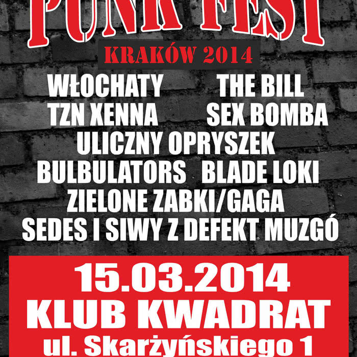 Znamy rozpiskę czasową Punk Fest 2014