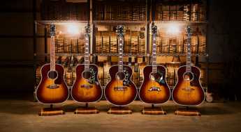 Sto lat tradycji zamknięte w pięciu instrumentach – Gibson prezentuje jubileuszową kolekcję