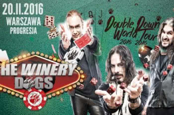 The Winery Dogs na koncercie w Warszawie