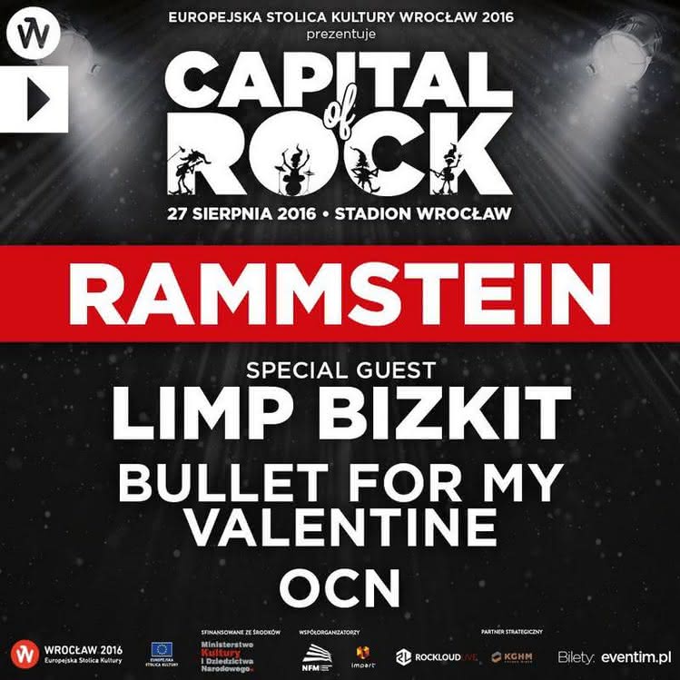 Rammstein wystąpi we Wrocławiu!