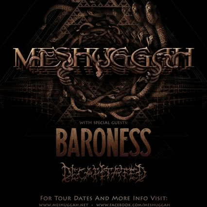Decapitated w trasie z Meshuggah