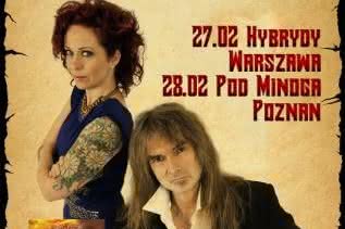 Anneke van Giersbergen i Arjen Lucassen na koncertach w Polsce