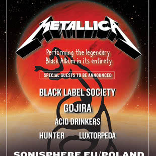 Metallica headlinerem Sonisphere Festival