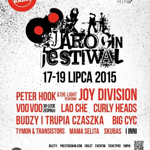 Jarocin Festiwal 2015 - kolejni wykonawcy
