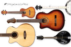 #OrtegaLovesLefties – specjalna oferta instrumentów leworęcznych Ortega Guitars