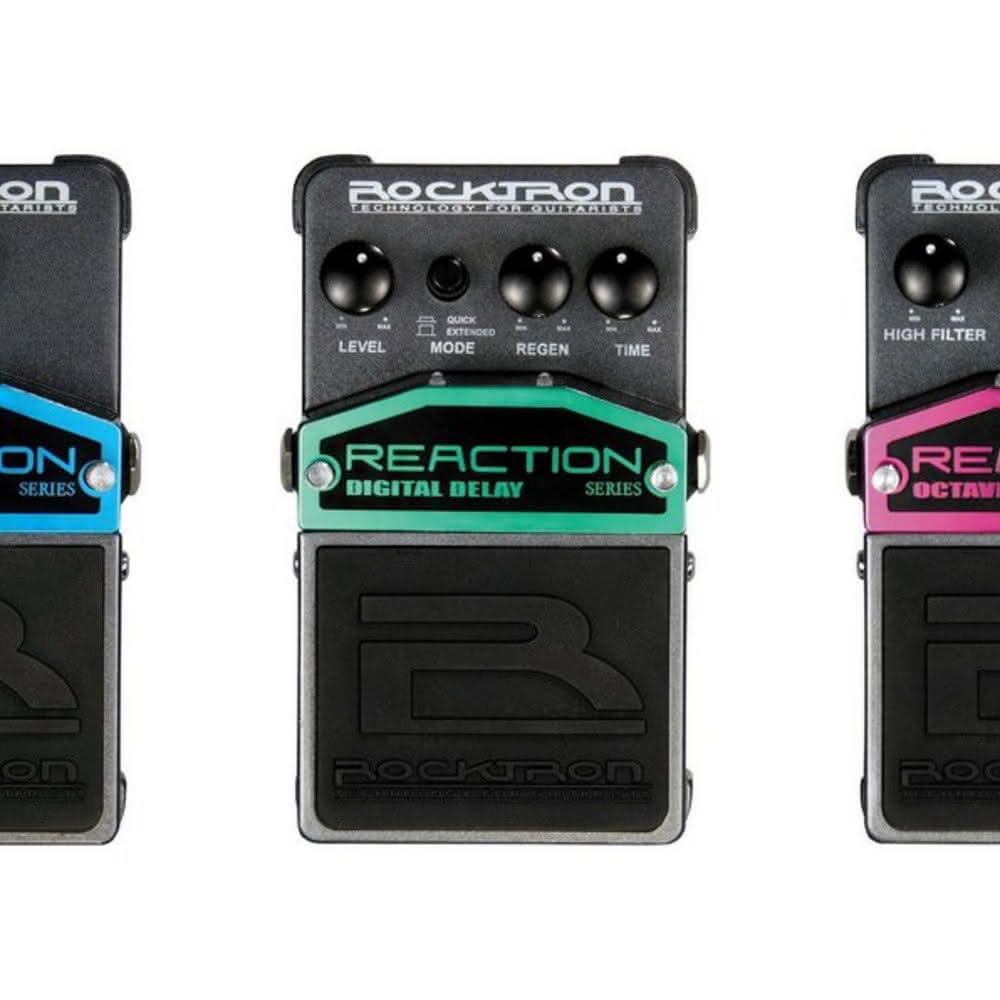 ROCKTRON Reaction Digital Delay, Octaver, Hush | Efekty