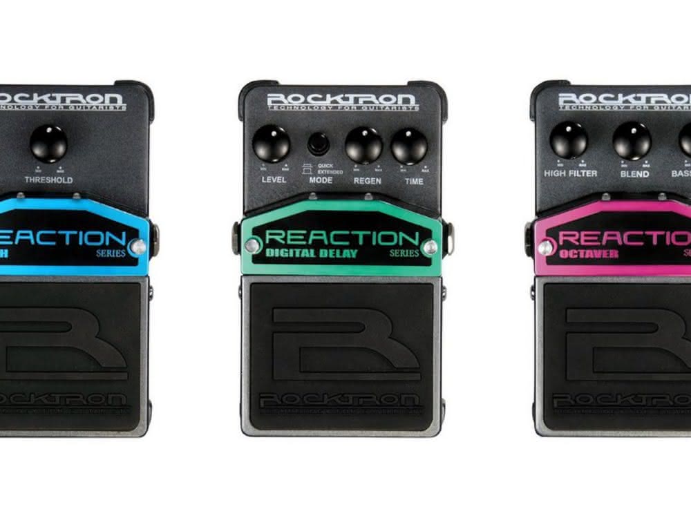 ROCKTRON Reaction Digital Delay, Octaver, Hush | Efekty