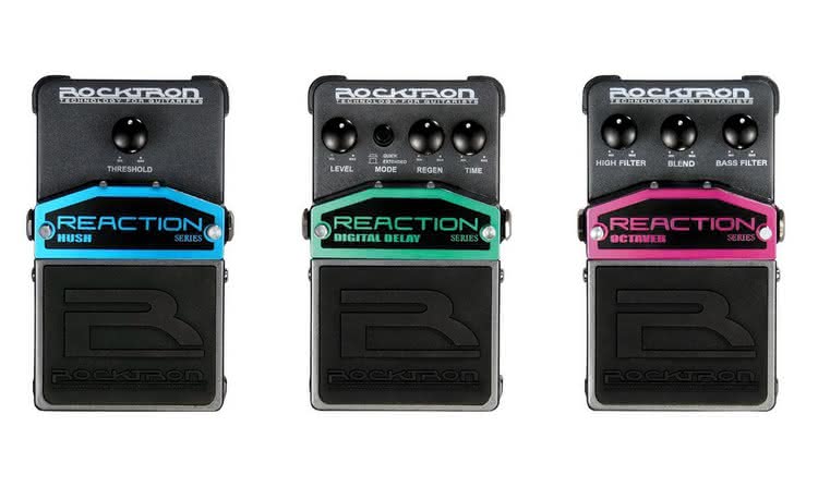 ROCKTRON Reaction Digital Delay, Octaver, Hush | Efekty