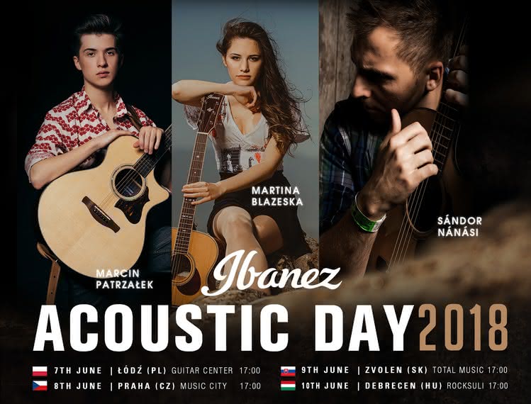 Ibanez Acoustic Day 2018 w Łodzi